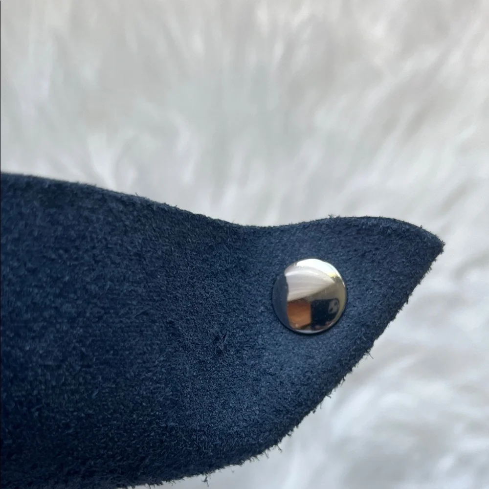 New Leather Catchall Tray, Valet Tray, in Deep Navy